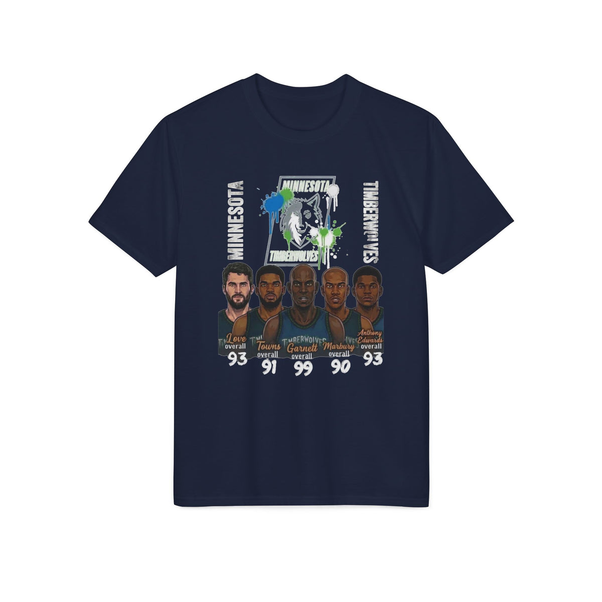 Basketball Legends 93 Team Graphic T-Shirt