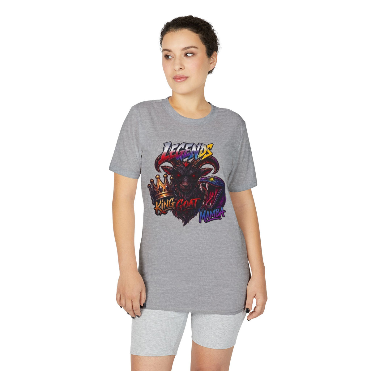 T-Shirt — Retro Monster Racing Graphic Tee (’Legend’ Neon Streetwear)
