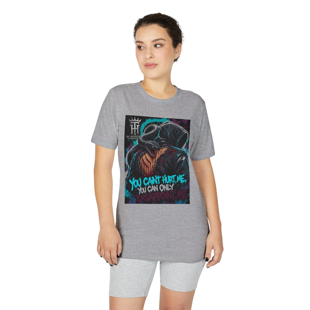 You Can’t Hurt Me Graphic T-Shirt — Hooded Figure Streetwear Tee