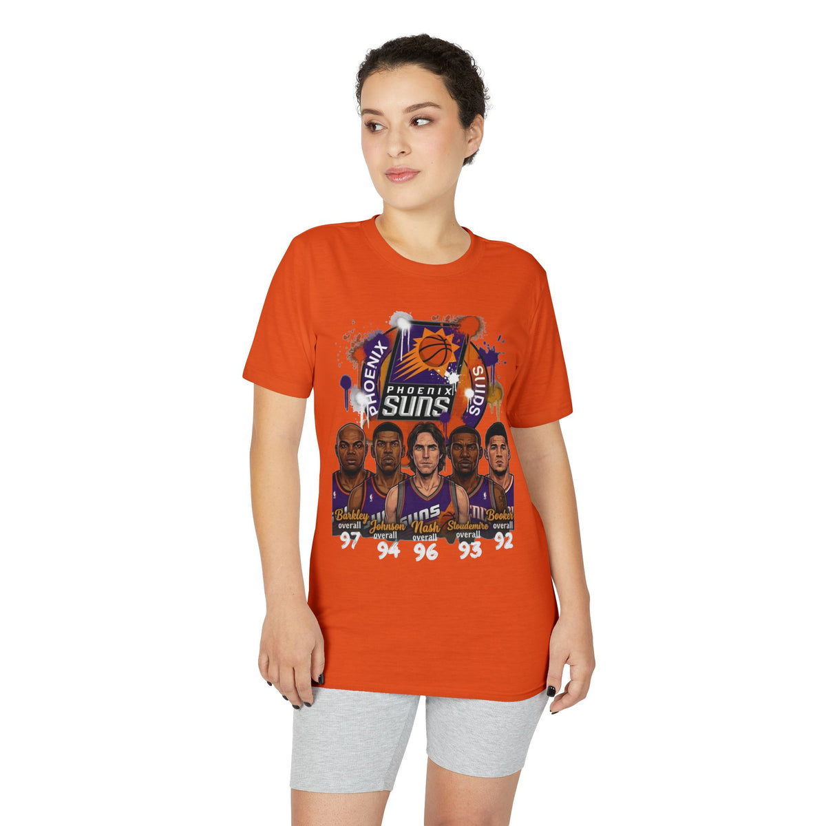 Phoenix Suns Basketball Team Graphic T-Shirt