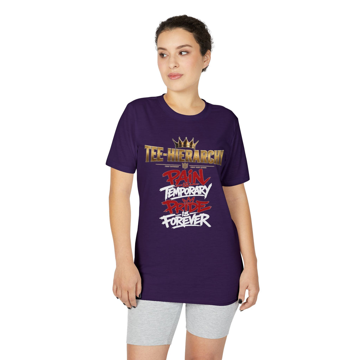Hierarchy of Pain Pride T-Shirt — Graphic Motivational Tee