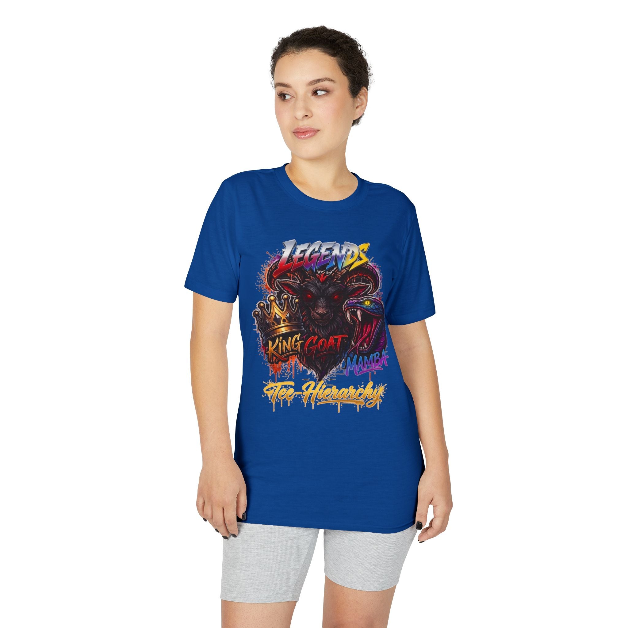 T-Shirt — Retro Monster Racing Graphic Tee (’Legend’ Neon Streetwear)