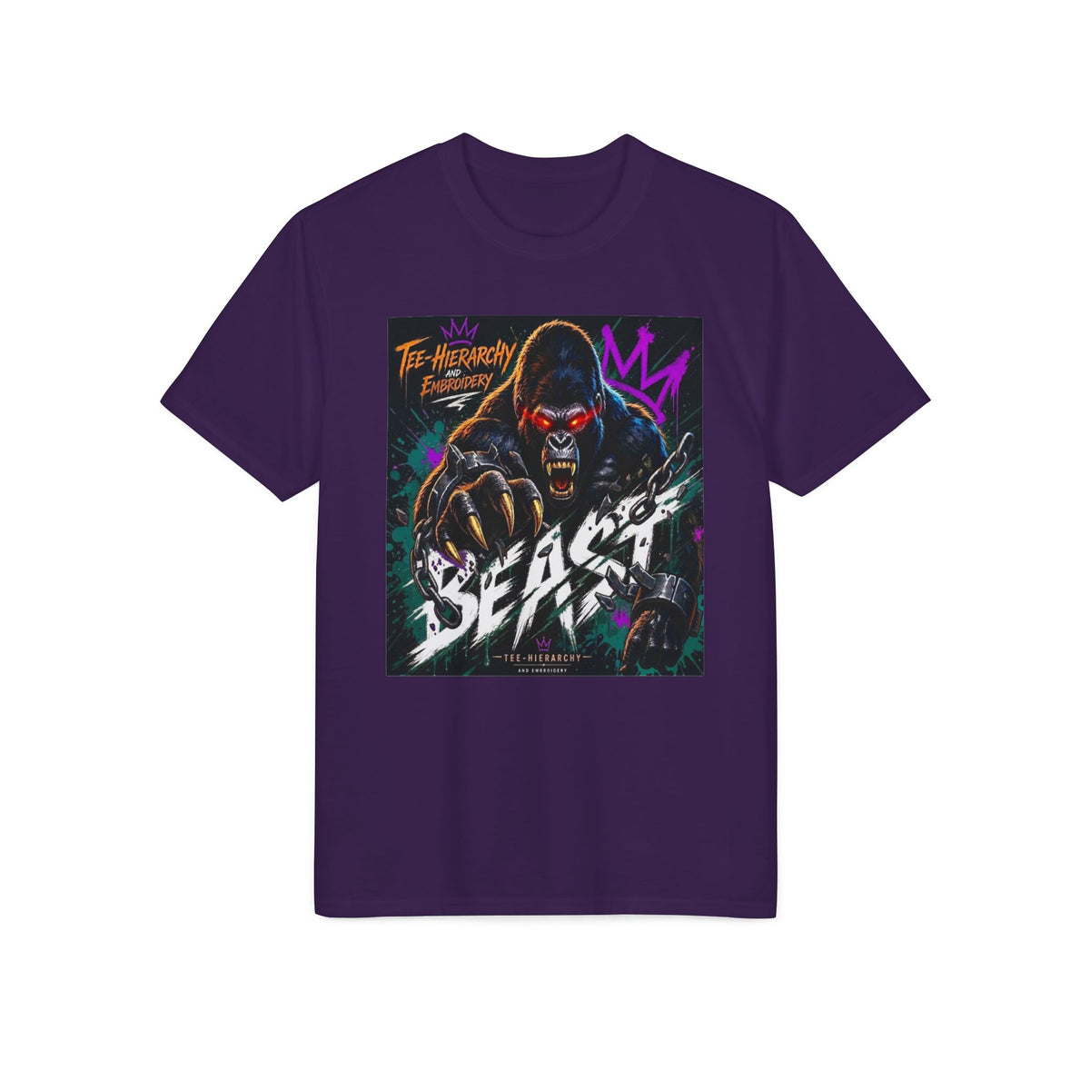 Beast Gorilla Graphic T-Shirt — 'Beast' Streetwear Performance Tee