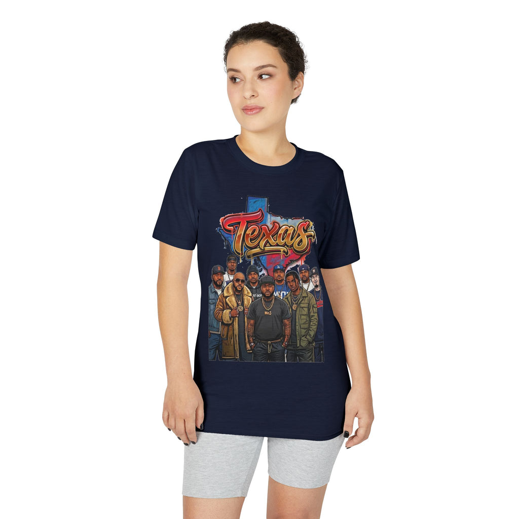 Texas Crew Illustration T-Shirt — Lone Star City Portrait Tee