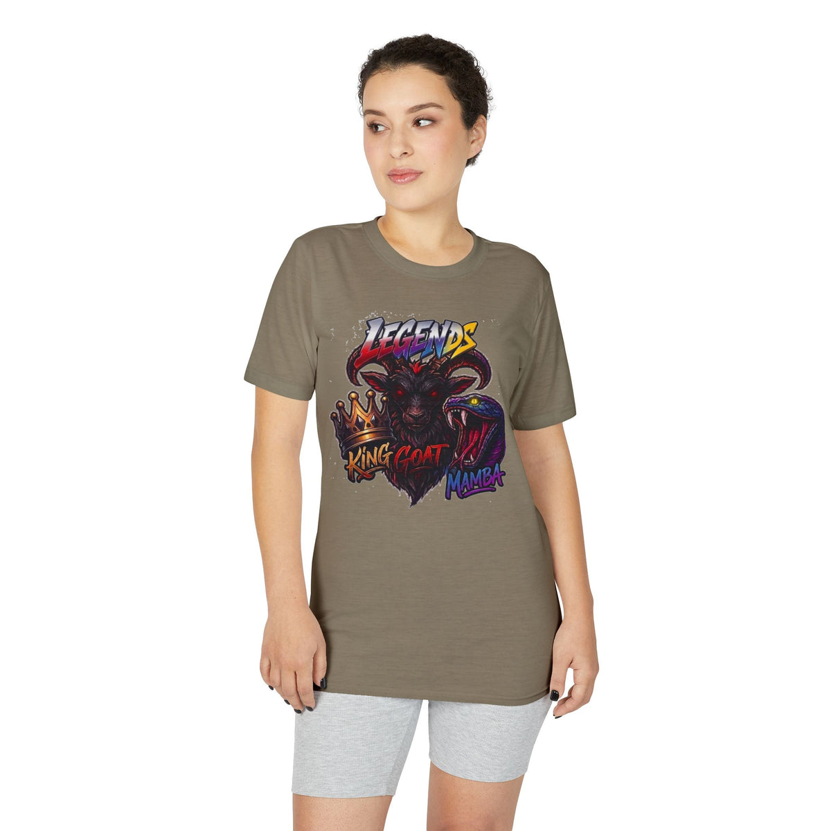 T-Shirt — Retro Monster Racing Graphic Tee (’Legend’ Neon Streetwear)