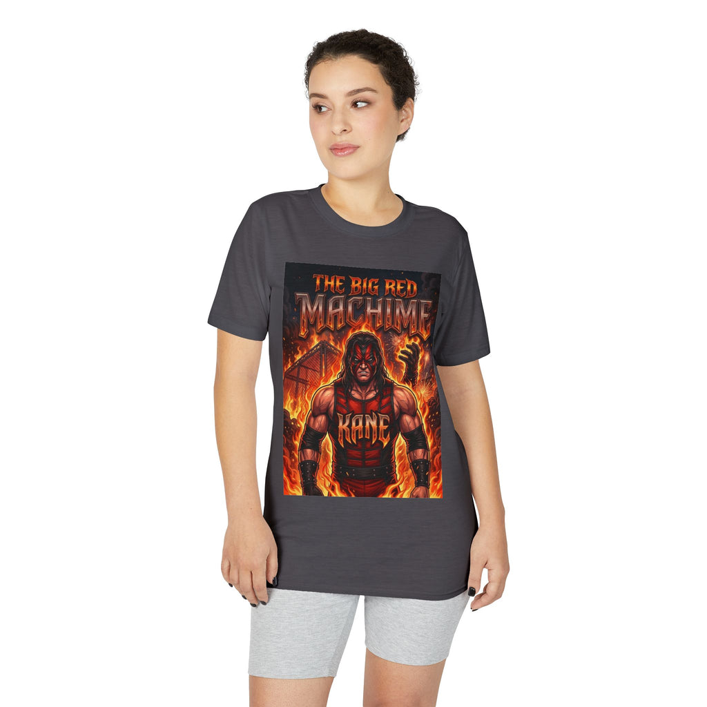 Red Machine" Wrestling Graphic T-Shirt