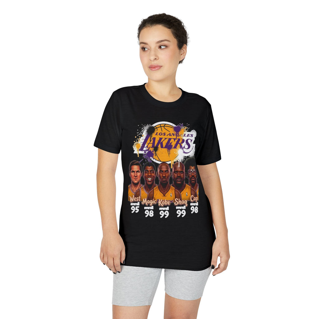 Los Angeles Lakers Legends T-Shirt — West, Magic, Kobe, Shaq, Kareem Squad