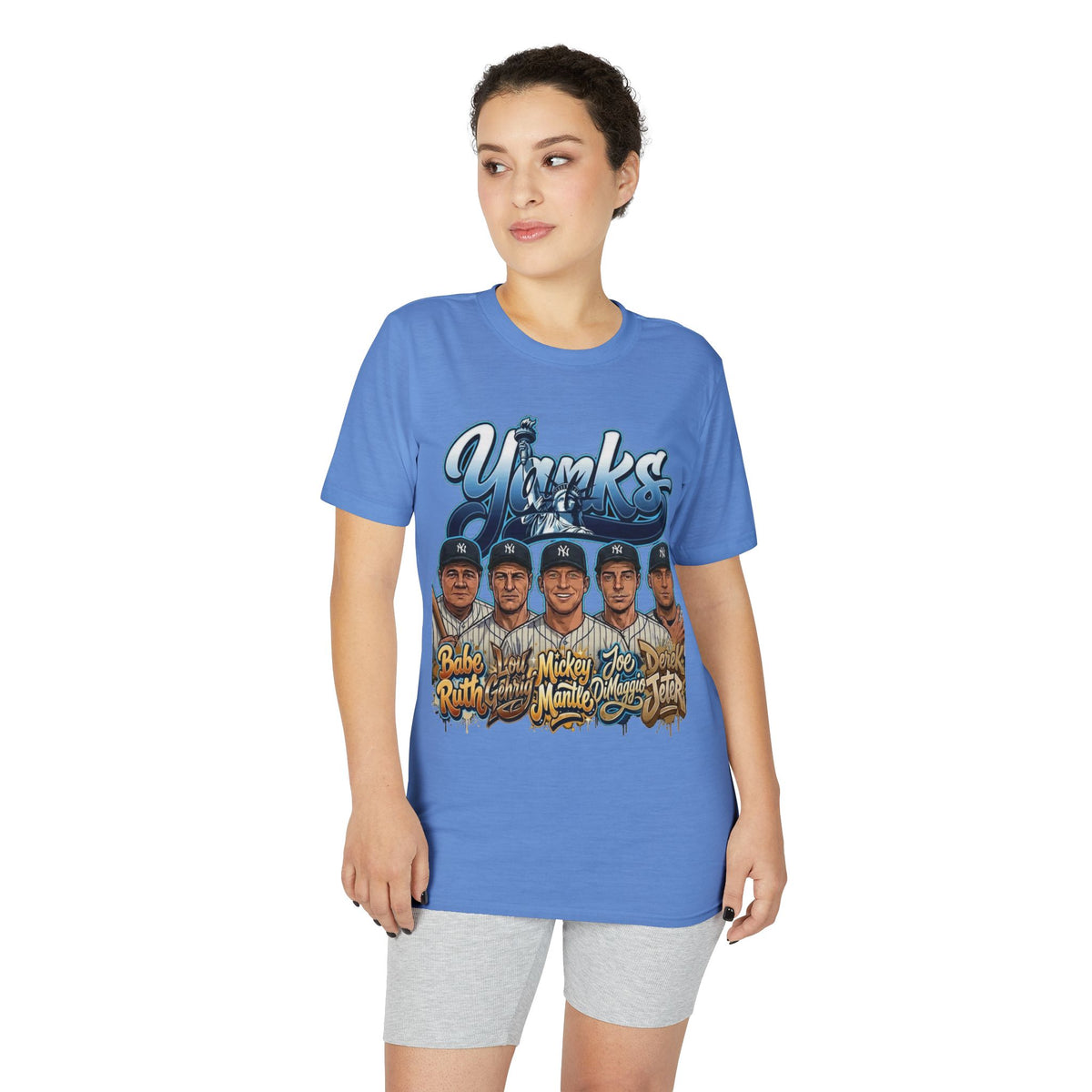 Baseball Team Portrait T-Shirt — Vintage Player Names Graphic Tee