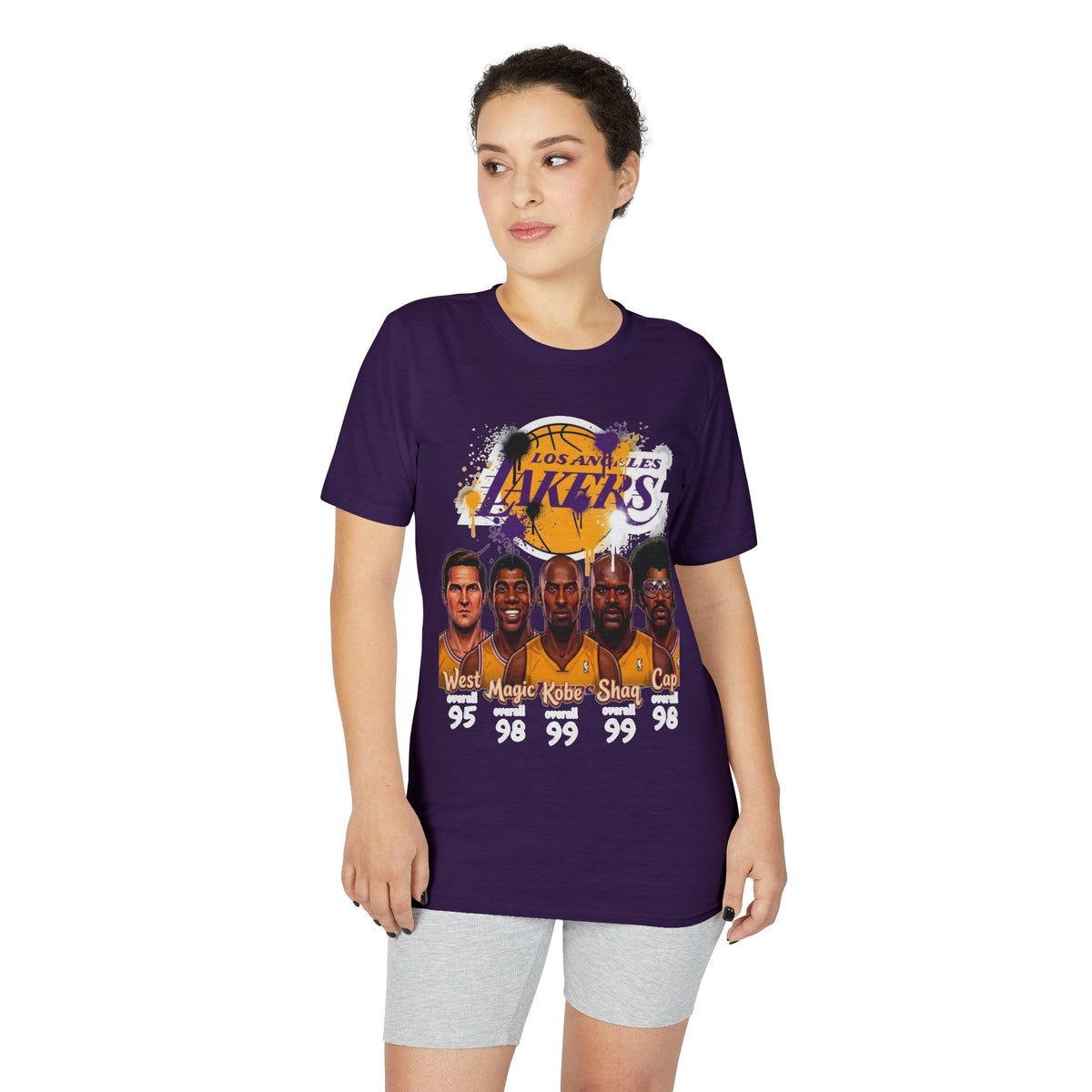 Los Angeles Lakers Legends T-Shirt — West, Magic, Kobe, Shaq, Kareem Squad
