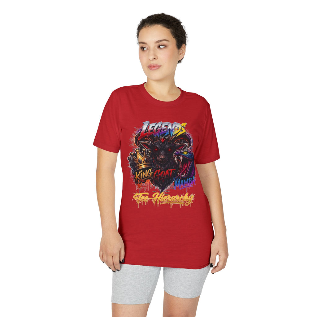 T-Shirt — Retro Monster Racing Graphic Tee (’Legend’ Neon Streetwear)