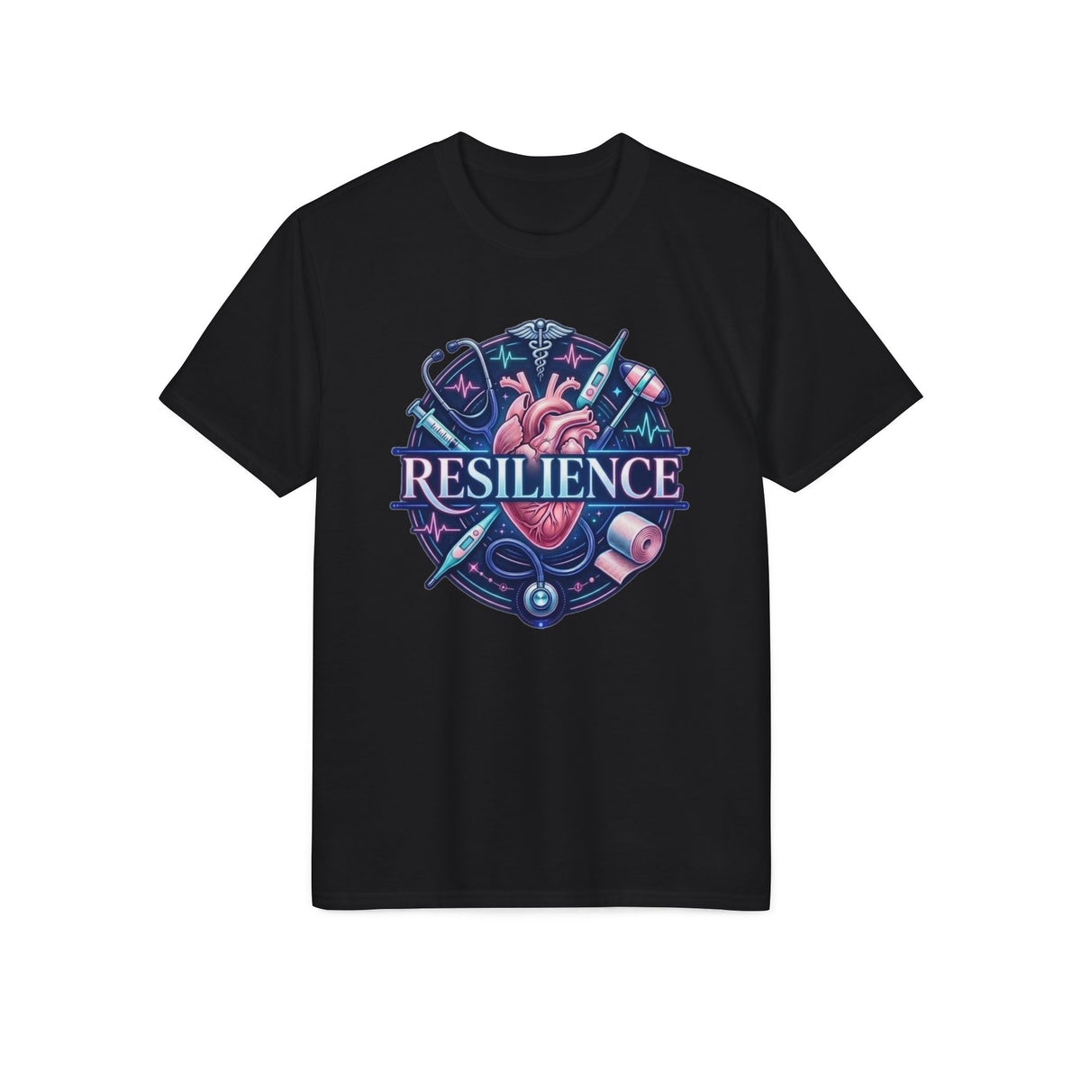 Resilience Heart Design T‑Shirt