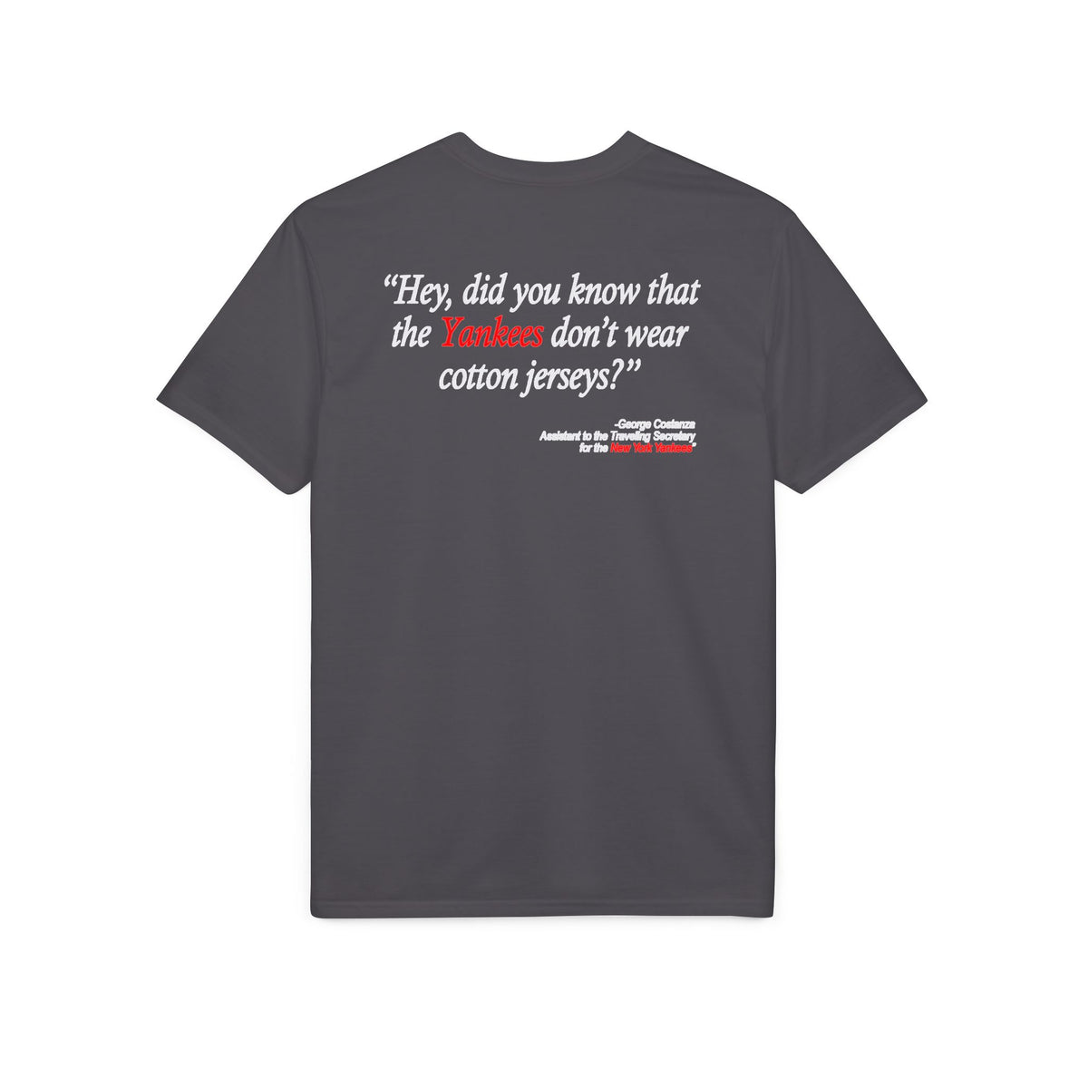 Baseball Team T-Shirt — Retro NY Logo Seinfeld Mashup