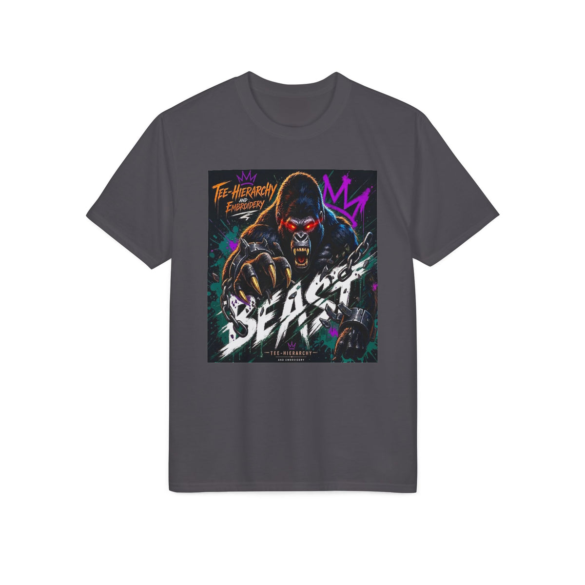 Beast Gorilla Graphic T-Shirt — 'Beast' Streetwear Performance Tee