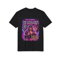 Retro Synthwave Wrestler T-Shirt — "The Hitman: The Excellence of Execution" Graphic Tee