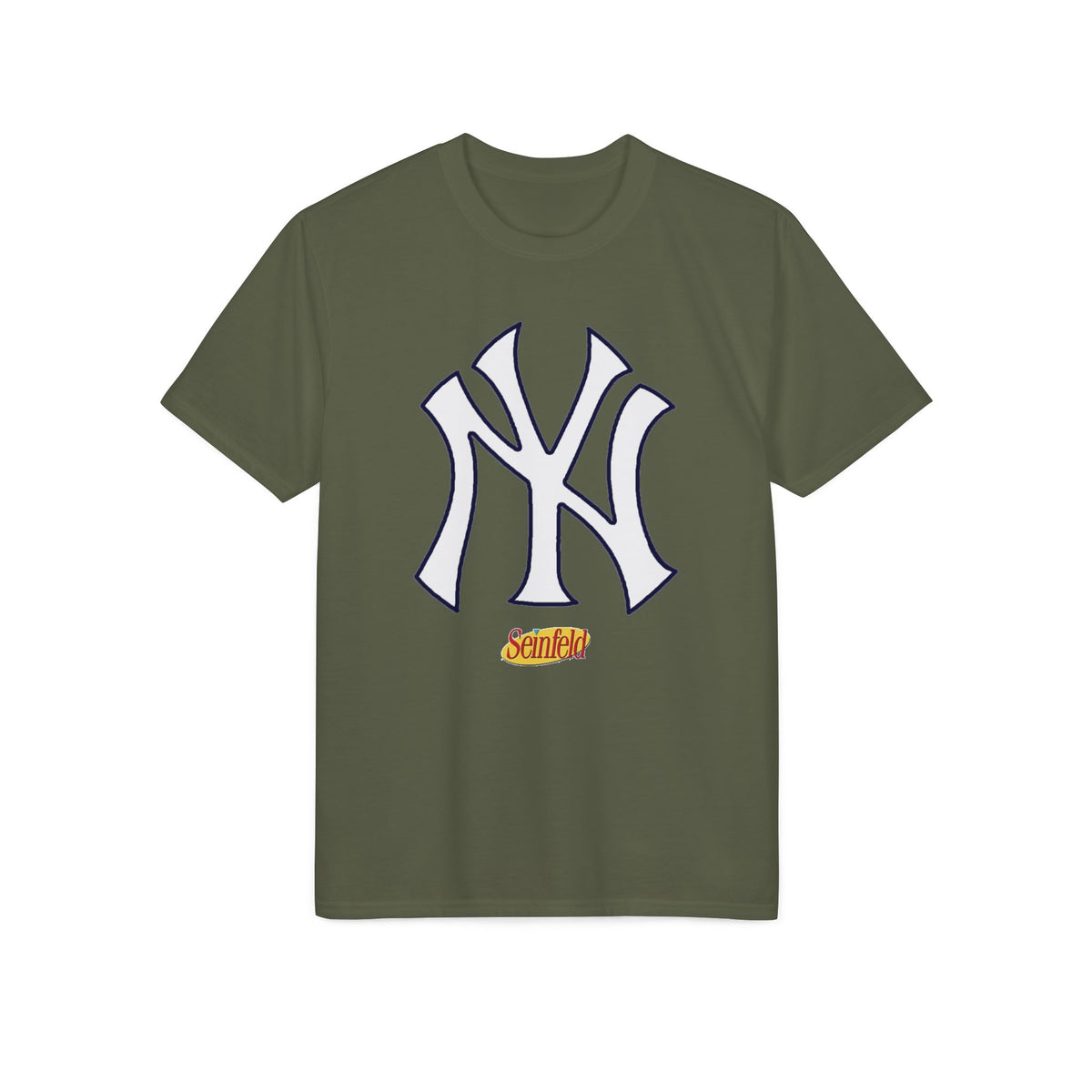 Baseball Team T-Shirt — Retro NY Logo Seinfeld Mashup