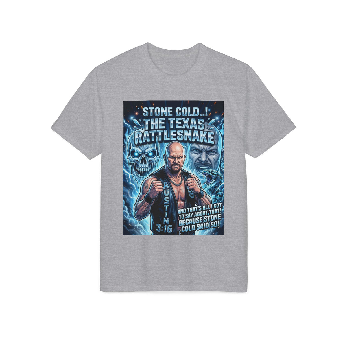 Texas Rattlesnake' Graphic T-Shirt