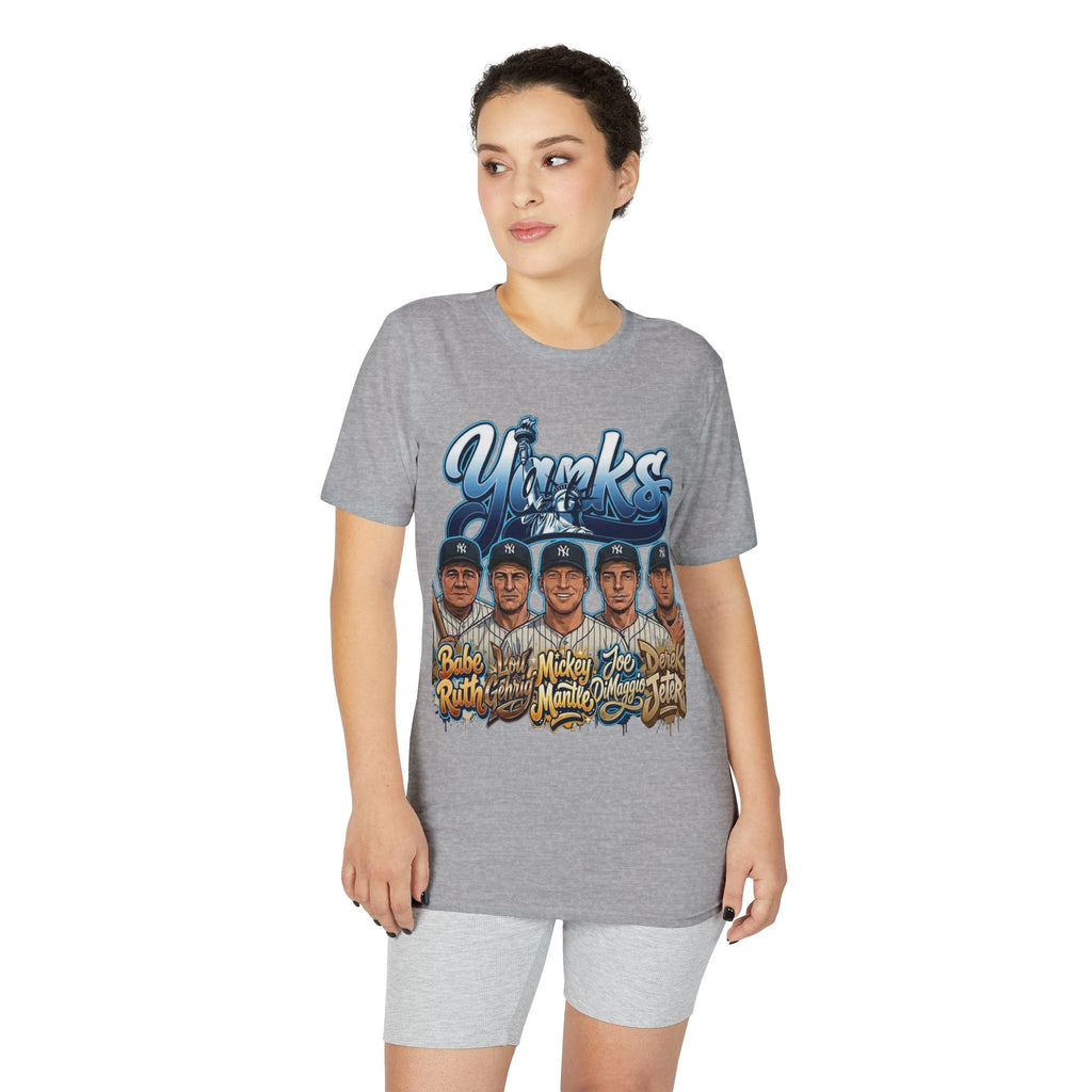 Baseball Team Portrait T-Shirt — Vintage Player Names Graphic Tee