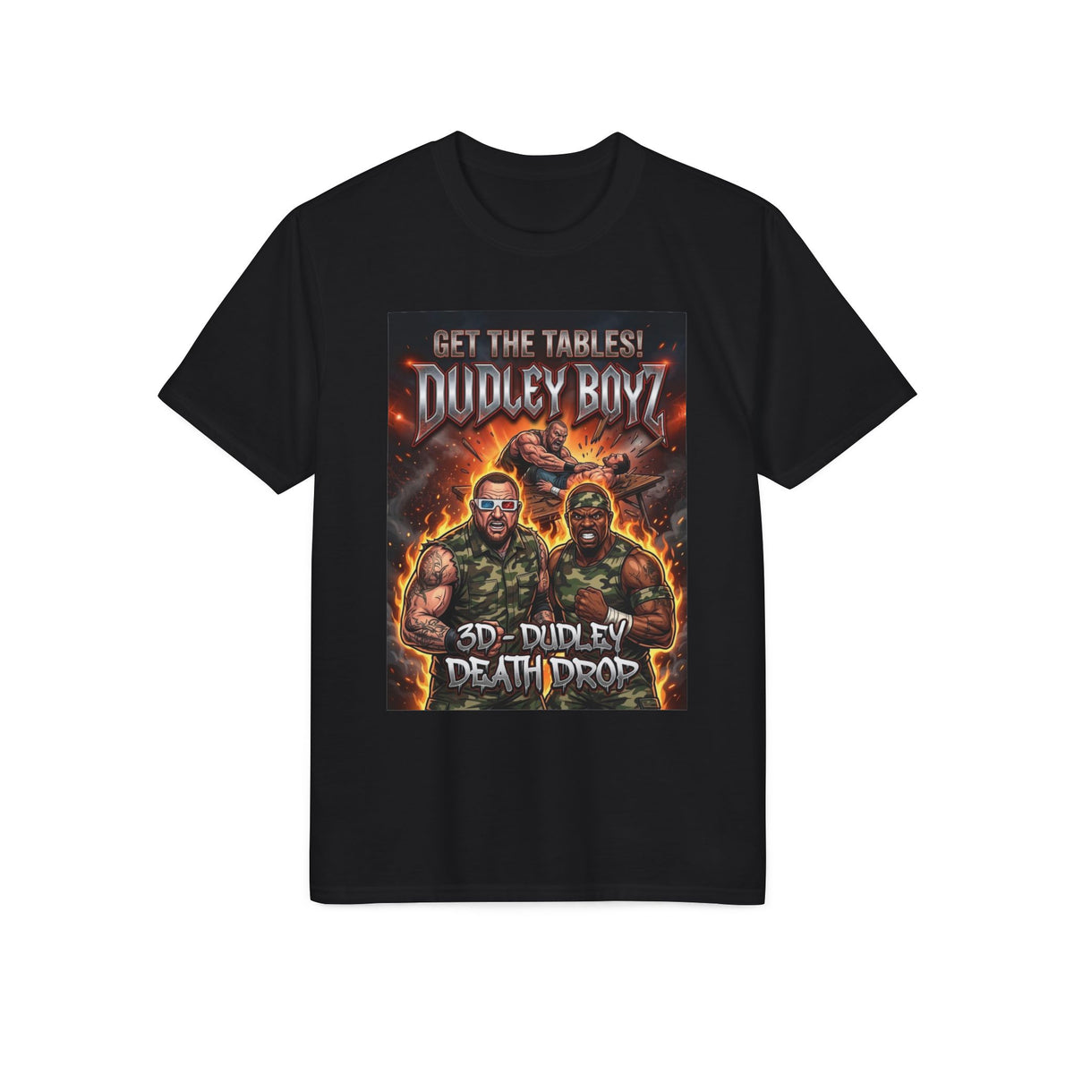 Get The Tables!' Wrestling Graphic T-Shirt