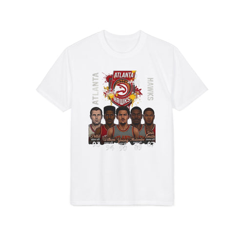 Atlanta Hawks Basketball Team Graphic T-Shirt