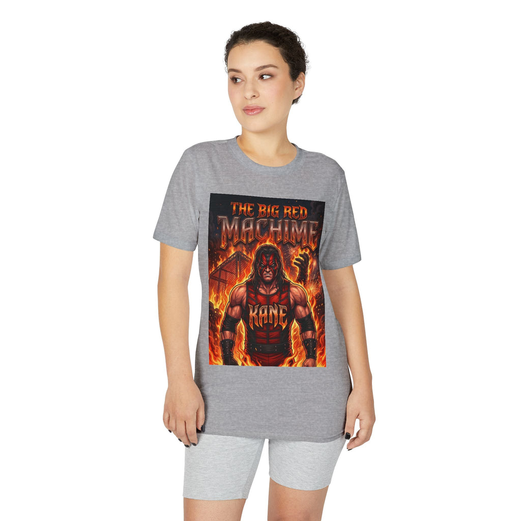Red Machine" Wrestling Graphic T-Shirt