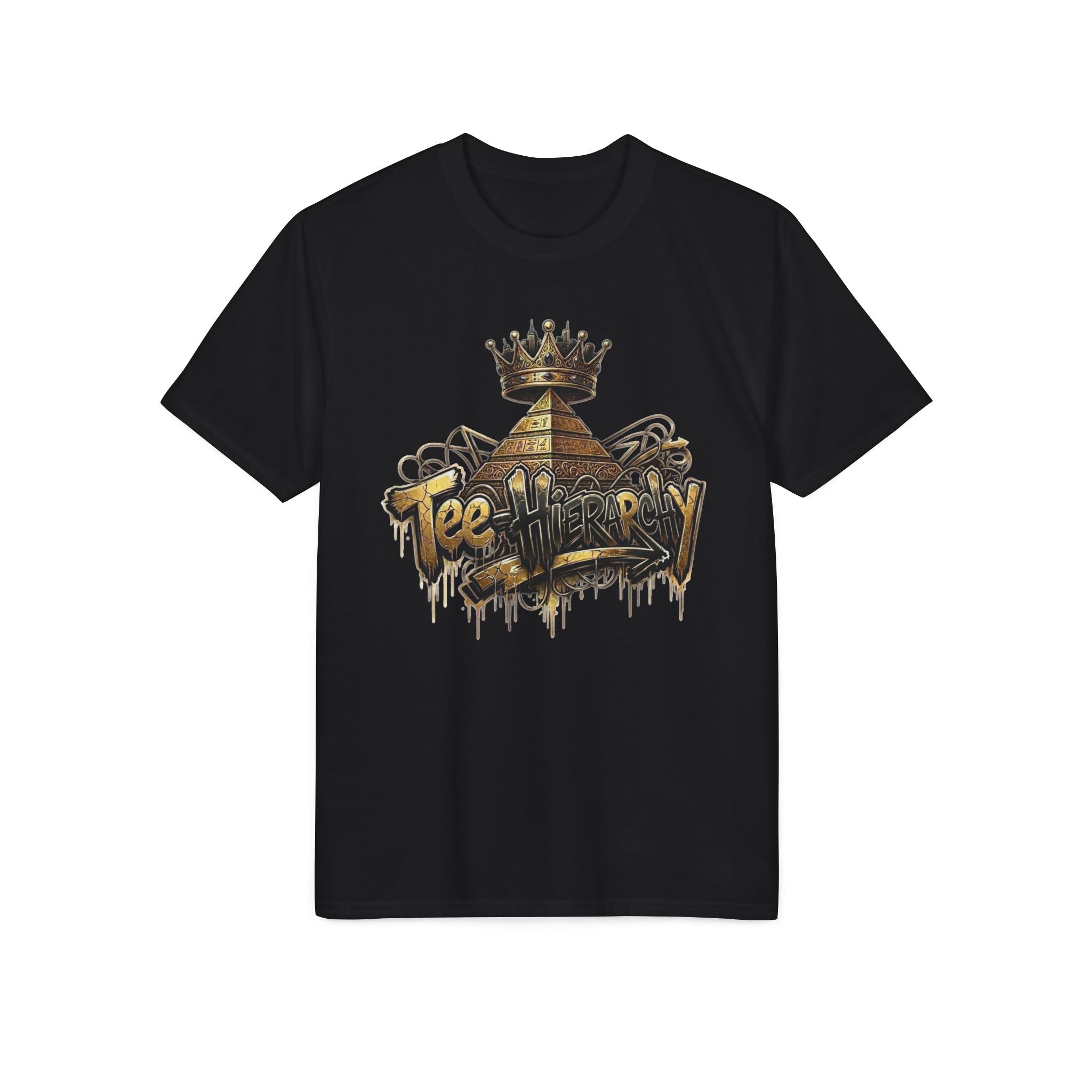 Graffiti Crown Performance T-Shirt — 'Too Worry' Urban Streetwear Graphic Tee
