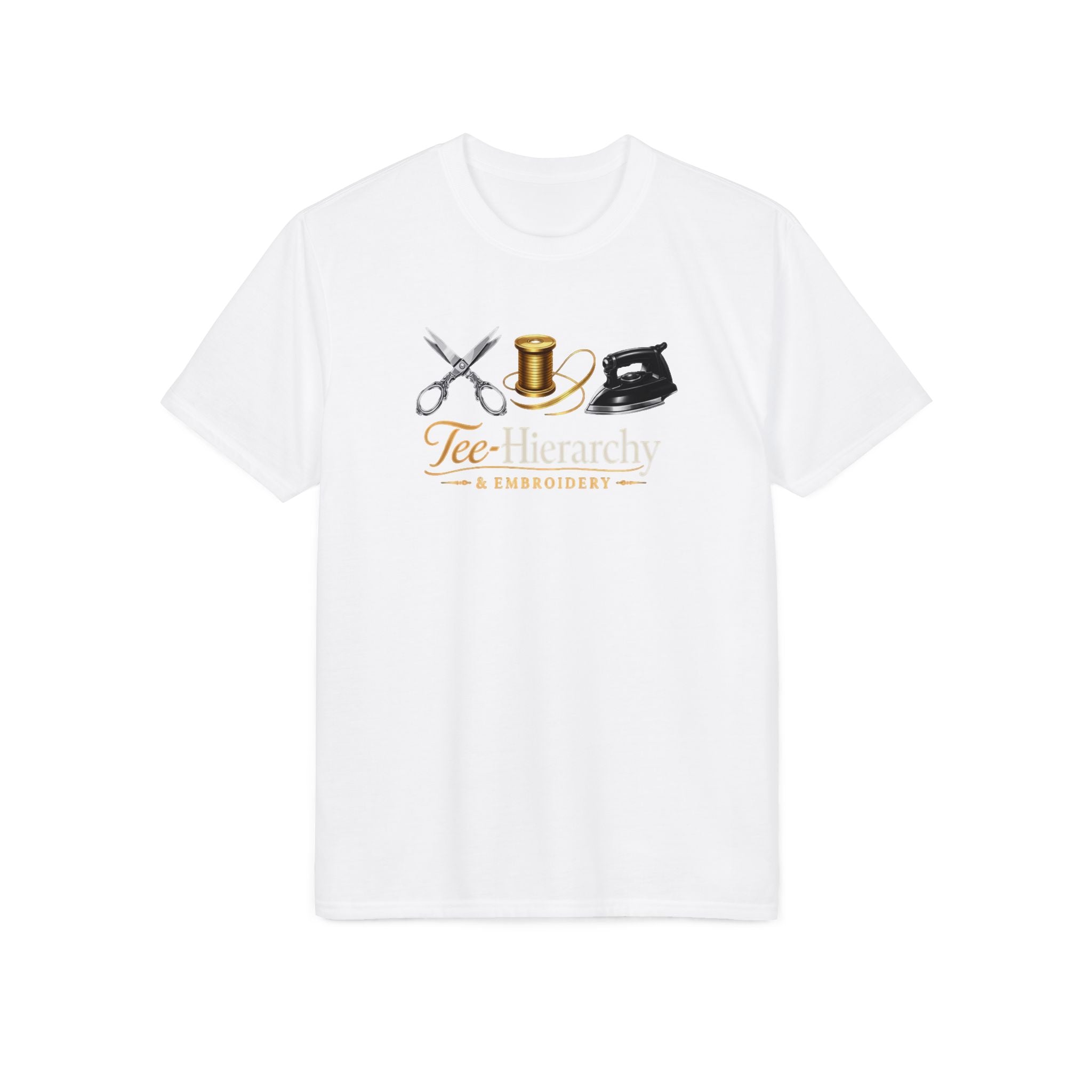 Barber Tools Graphic T-Shirt – "Too Blessed to Be Stressed"