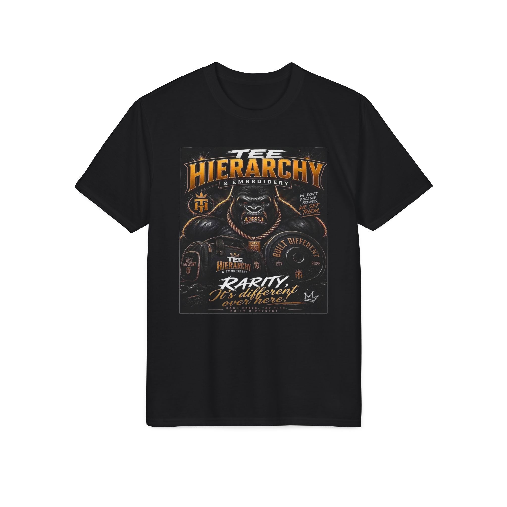 T-Shirt — Tee Hierarchy 'Rarity It's Different Out Here' Graphic Tee