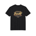 Golden Graffiti Guitar T-Shirt — Rock Music Street Art Tee