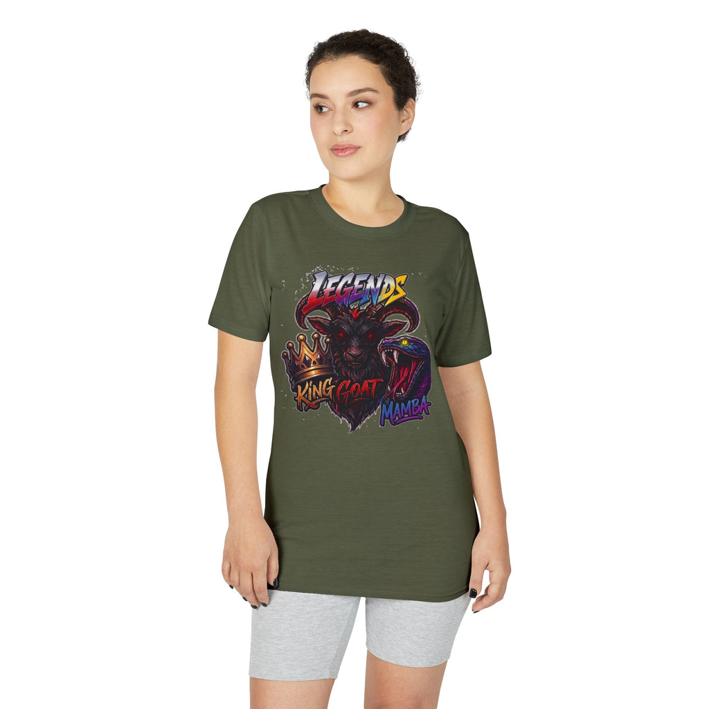 T-Shirt — Retro Monster Racing Graphic Tee (’Legend’ Neon Streetwear)