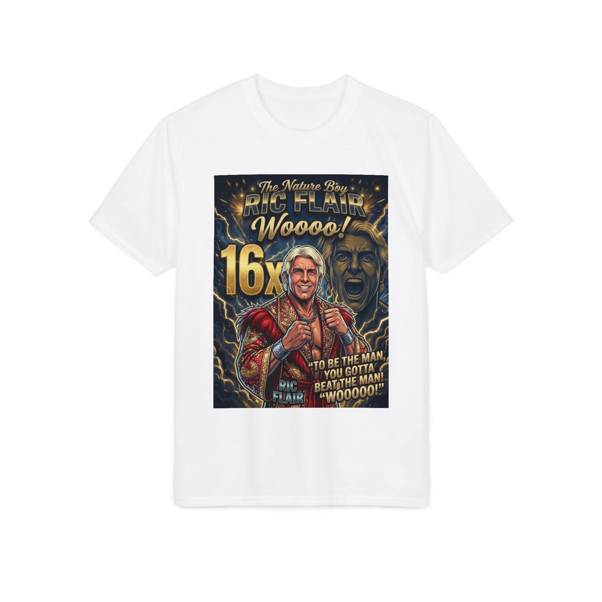 Woooo! 16x' Graphic T-Shirt — VintageWrestling