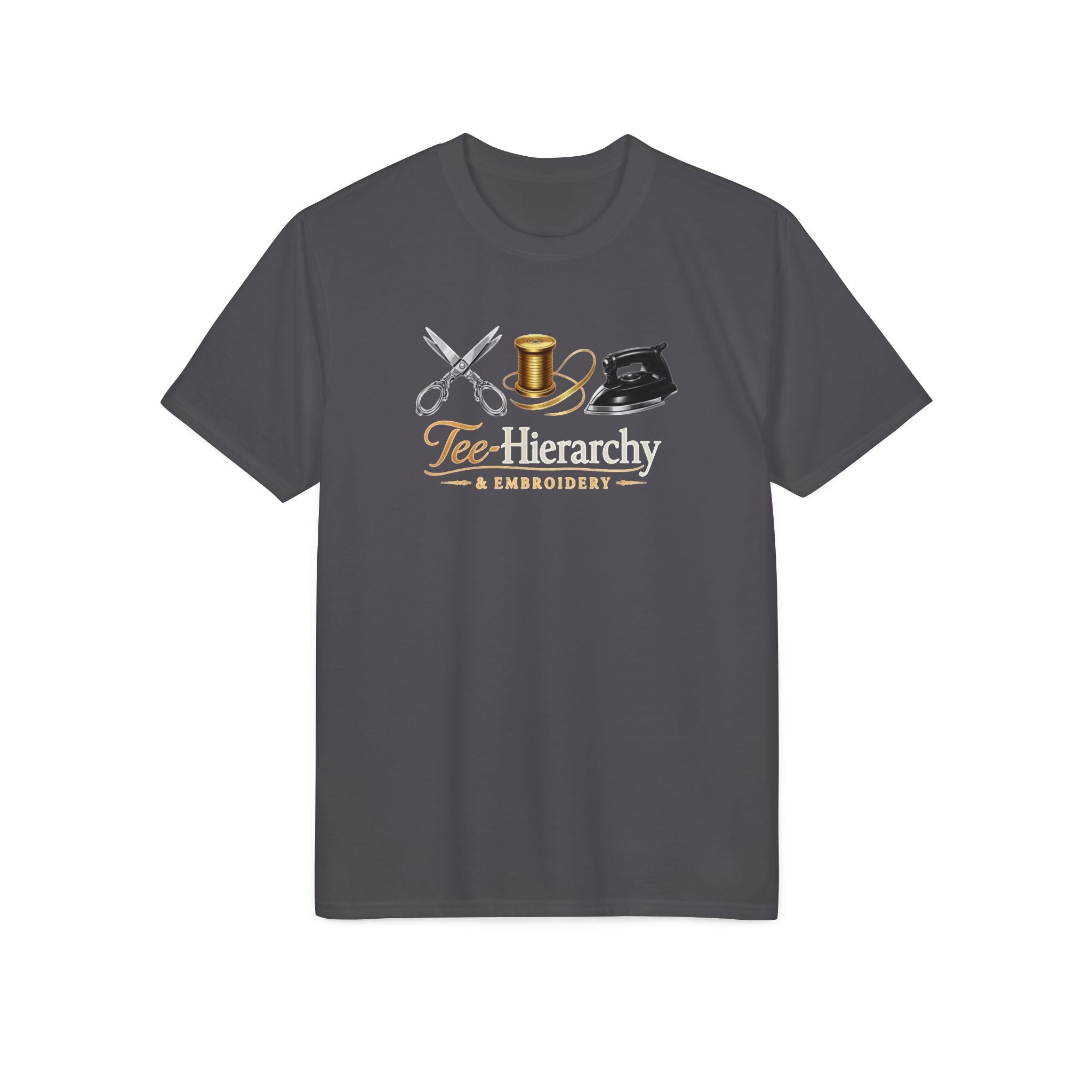 Barber Tools Graphic T-Shirt – "Too Blessed to Be Stressed"