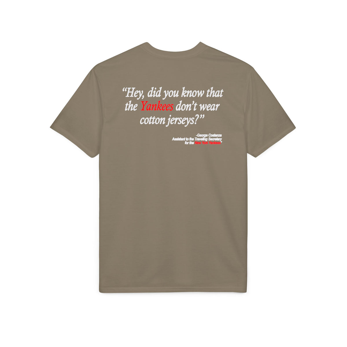 Baseball Team T-Shirt — Retro NY Logo Seinfeld Mashup