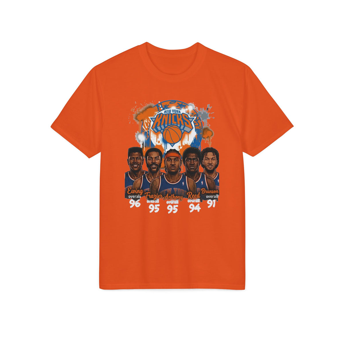 Knicks Legends Graphic T-Shirt - NBA Basketball Team Fan Tee