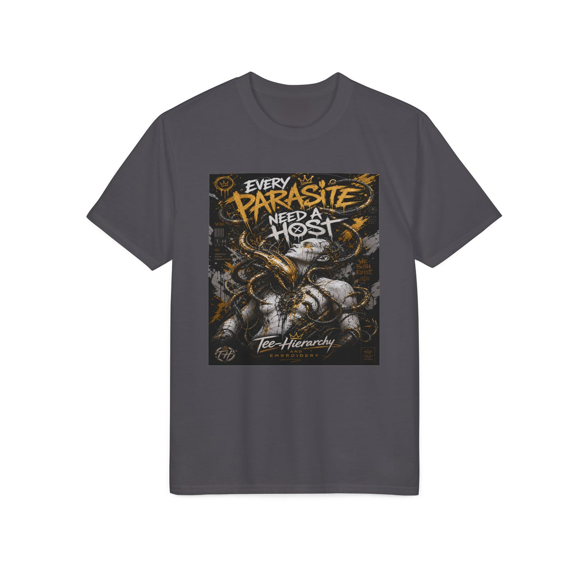 Every Parasite Needs a Host Graphic T-Shirt — Dark Horror Band Tee