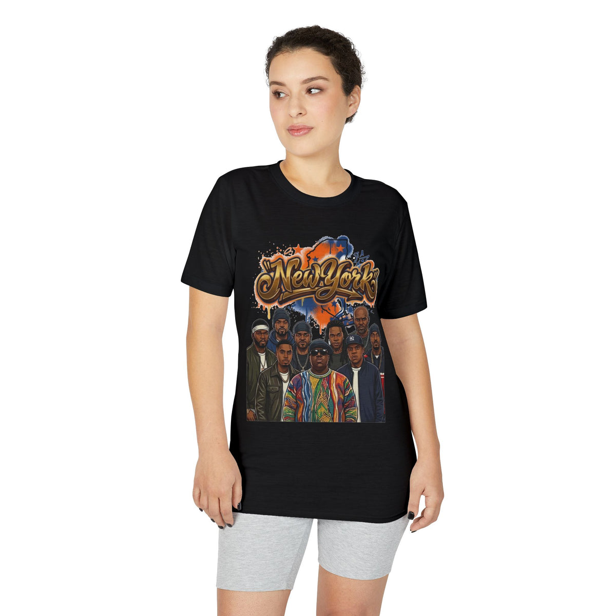 New York Hip Hop Crew Graphic T-Shirt