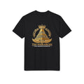 The Hierarchy Pyramid T-Shirt — Gold Crown Graphic Performance Tee