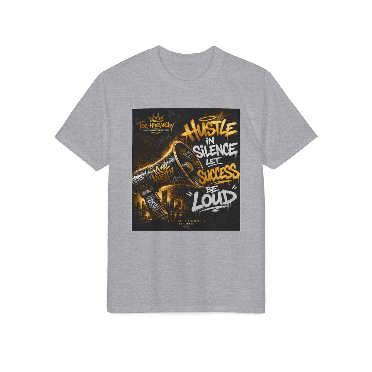 Hustle in Silence Success Loud Performance T-Shirt