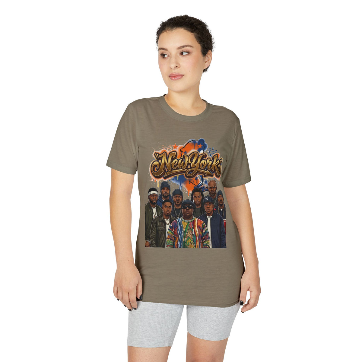 New York Hip Hop Crew Graphic T-Shirt