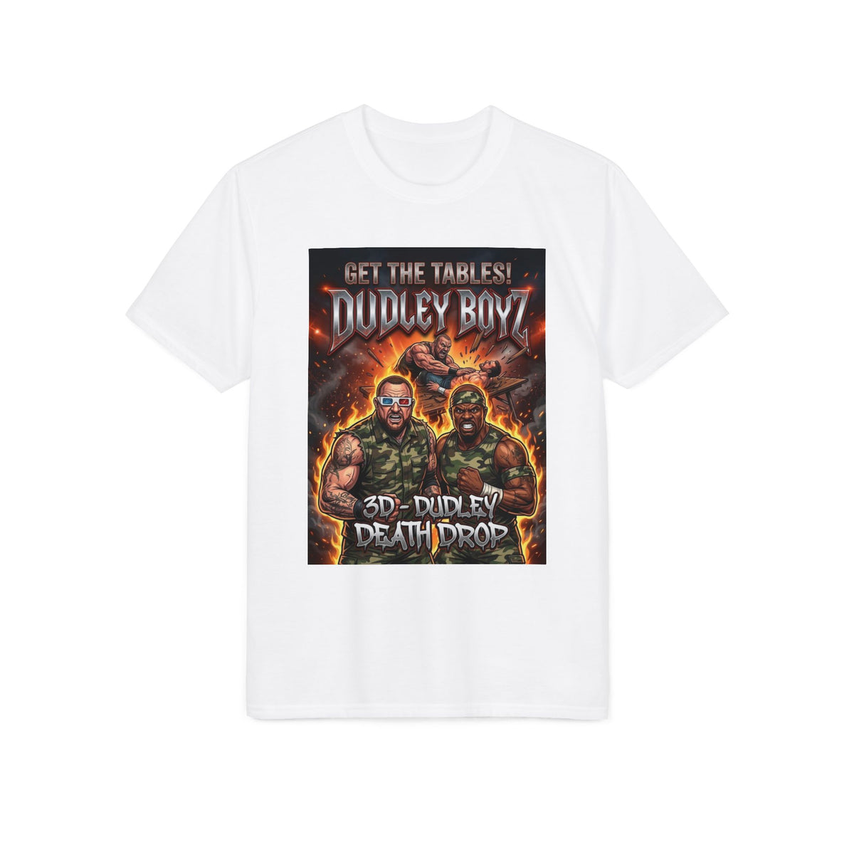 Get The Tables!' Wrestling Graphic T-Shirt