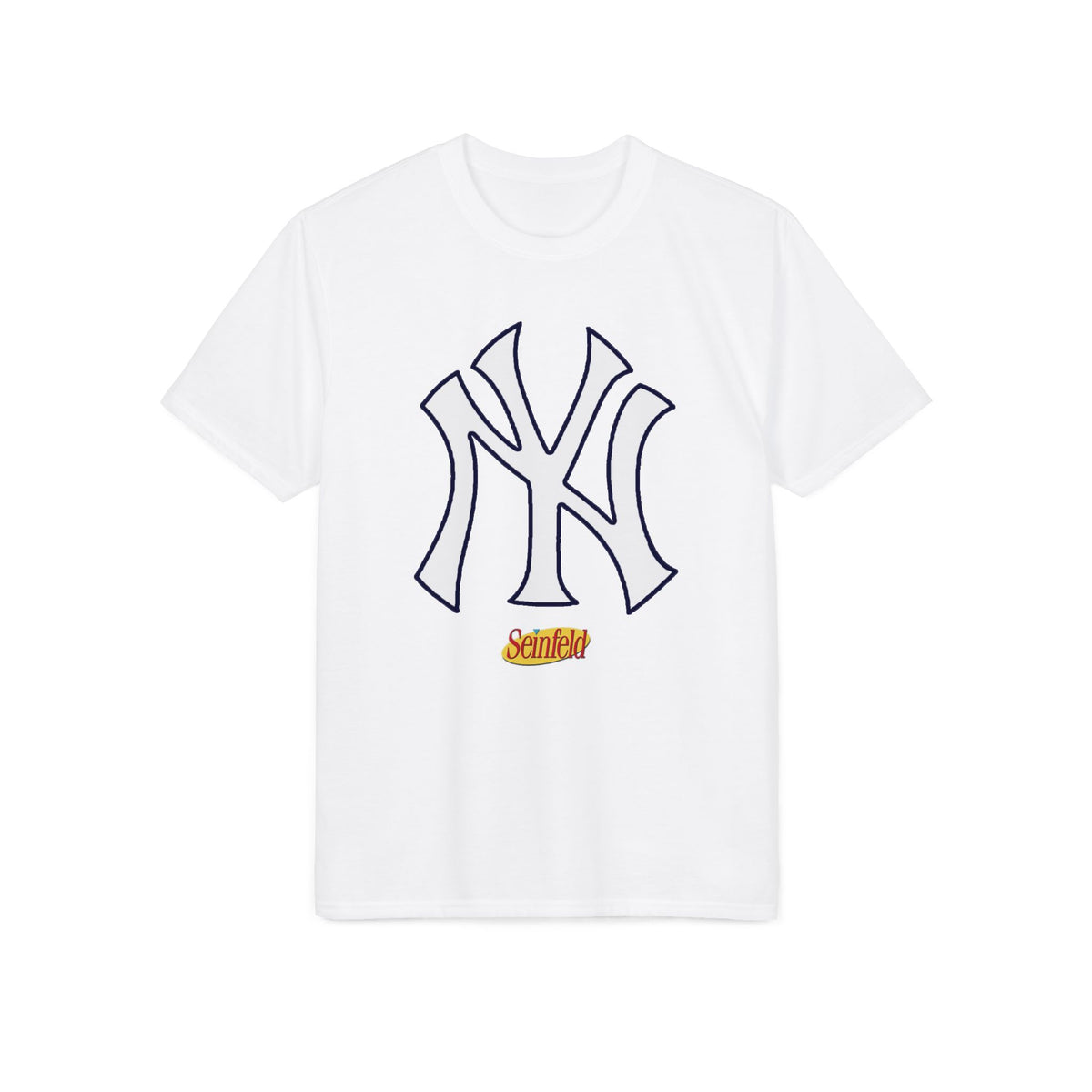 Baseball Team T-Shirt — Retro NY Logo Seinfeld Mashup