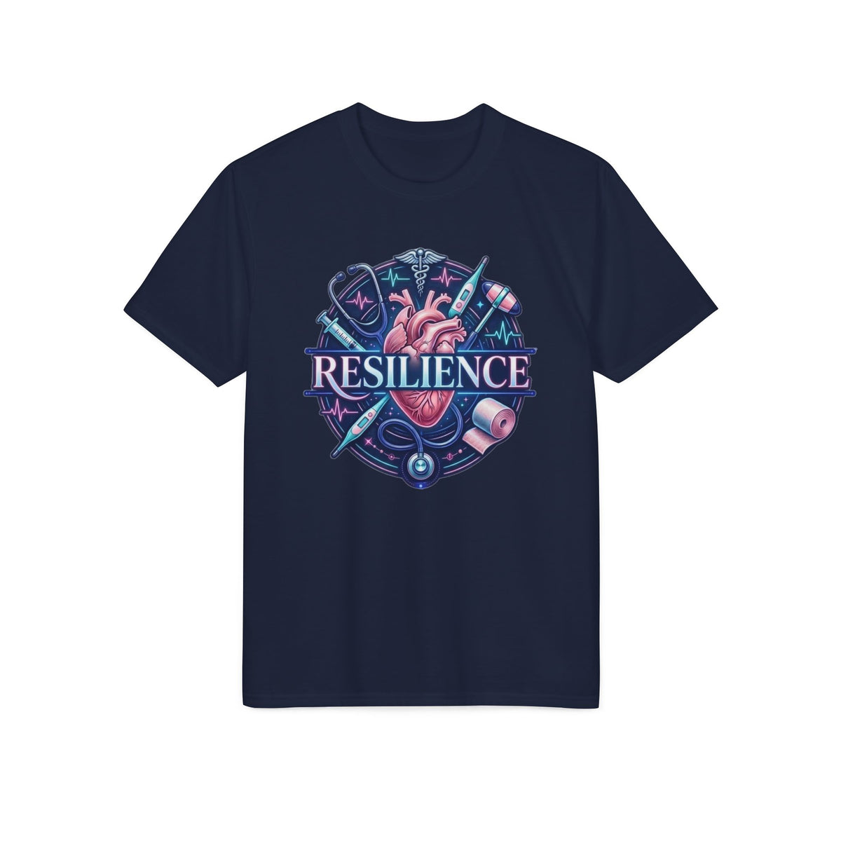 Resilience Heart Design T‑Shirt