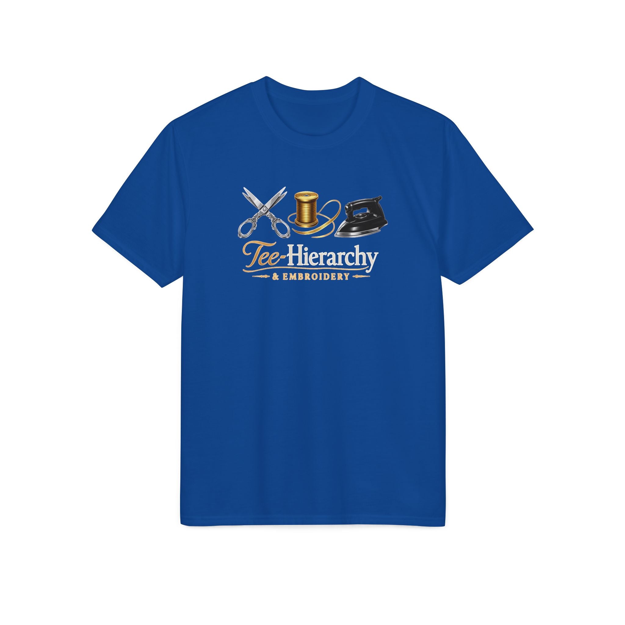 Barber Tools Graphic T-Shirt – "Too Blessed to Be Stressed"