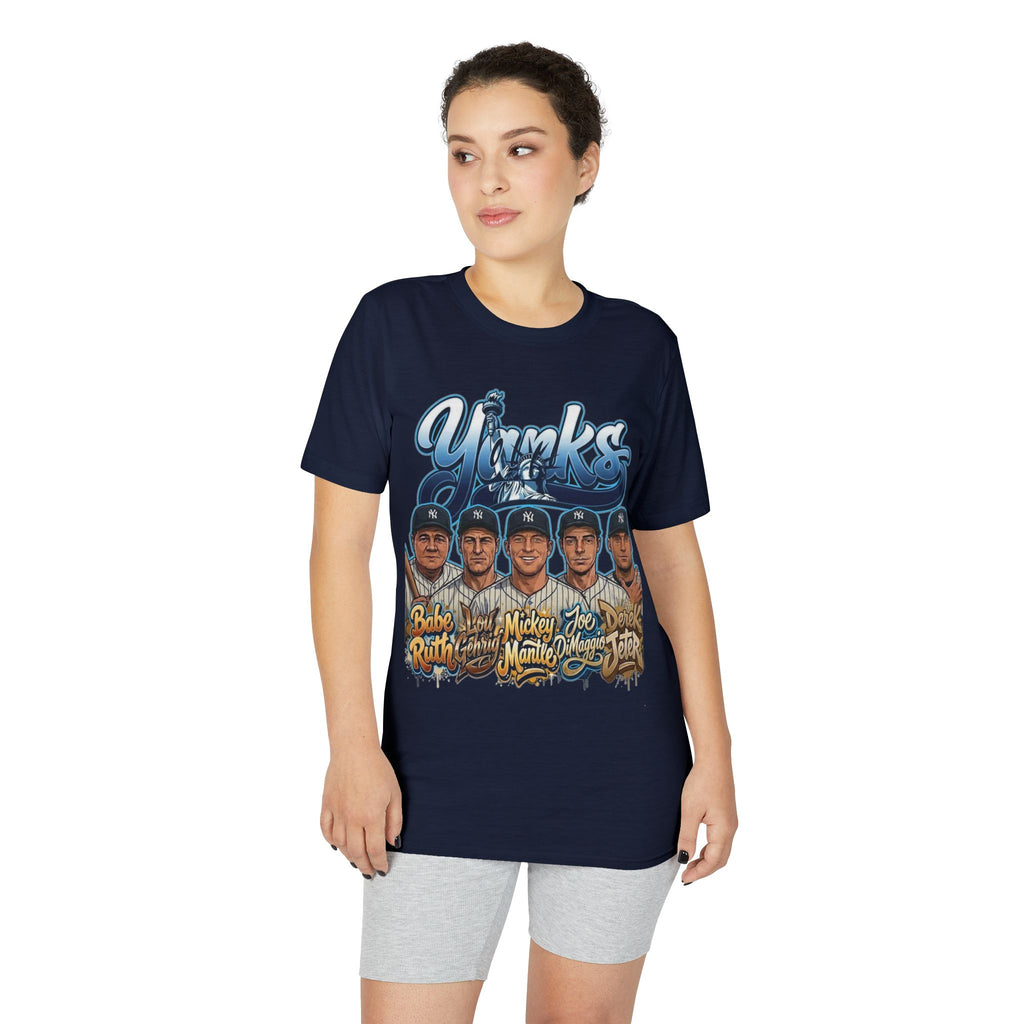Baseball Team Portrait T-Shirt — Vintage Player Names Graphic Tee