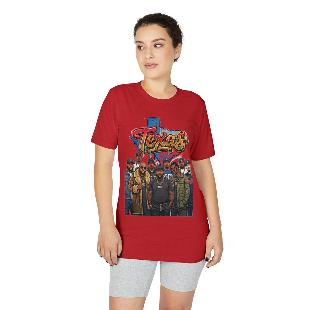 Texas Crew Illustration T-Shirt — Lone Star City Portrait Tee