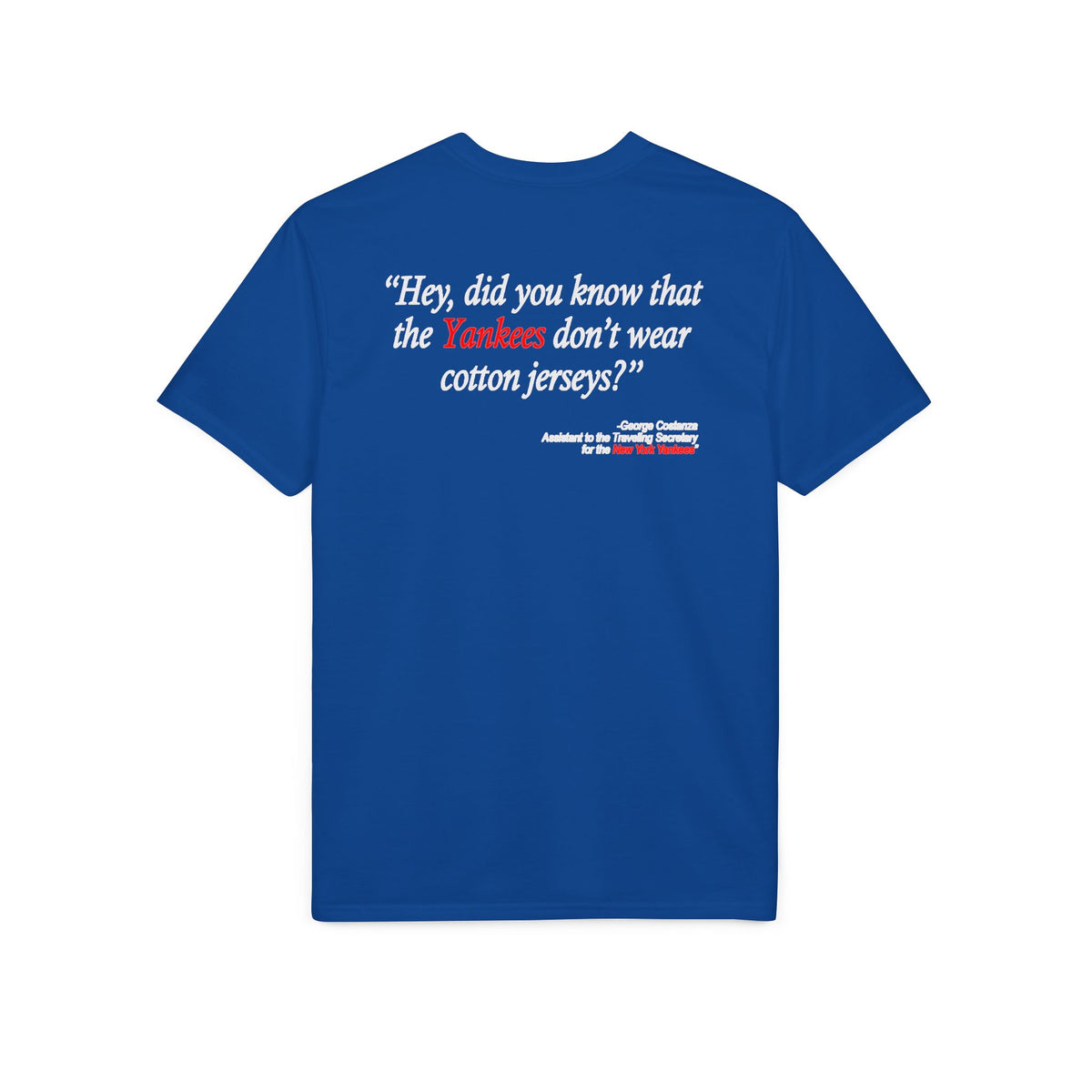 Baseball Team T-Shirt — Retro NY Logo Seinfeld Mashup
