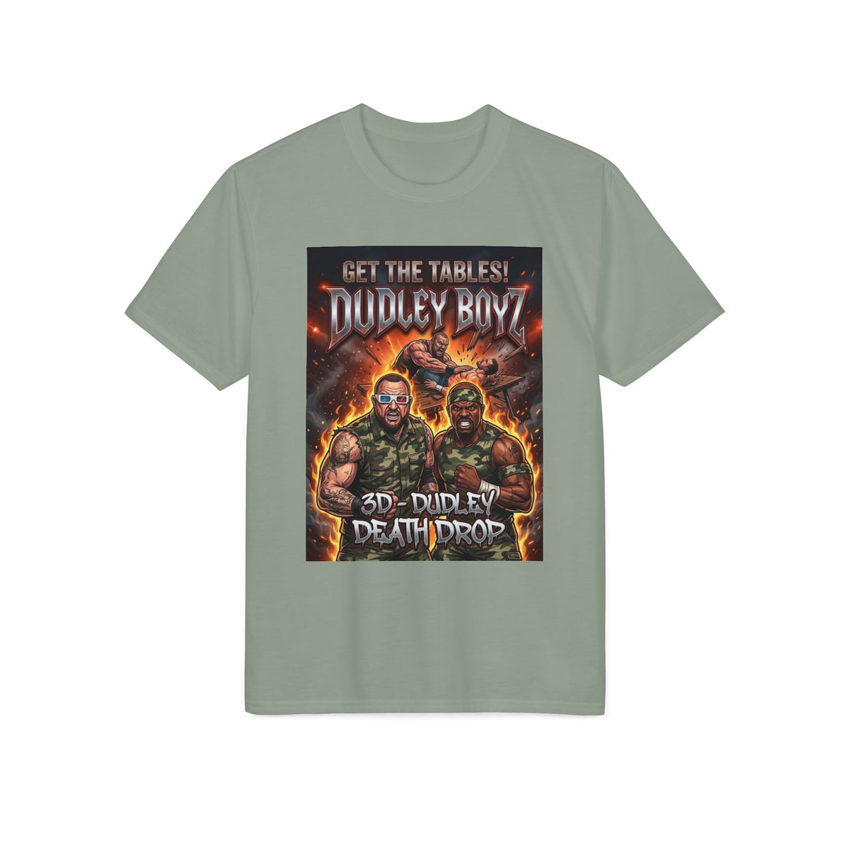 Get The Tables!' Wrestling Graphic T-Shirt