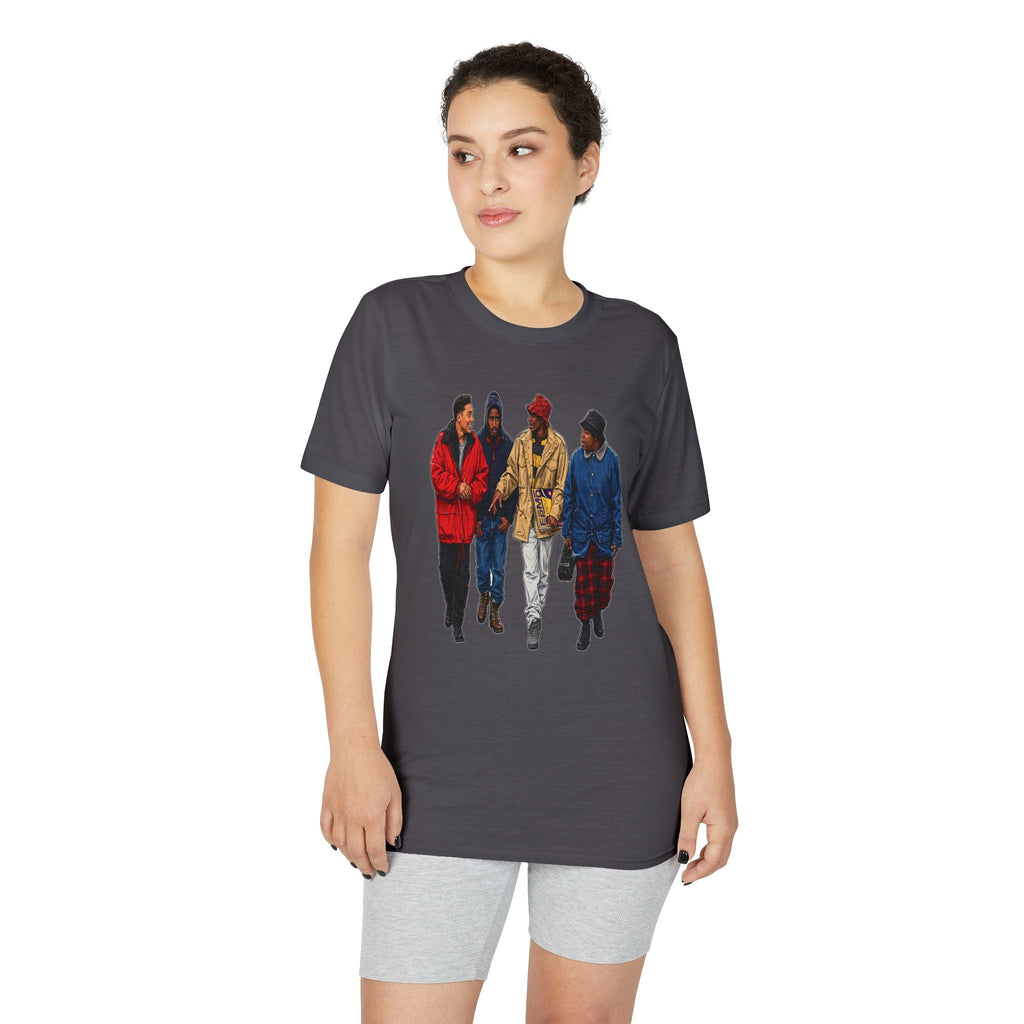 Group of Friends Streetwear T-Shirt — Cozy Urban Crew Graphic Tee