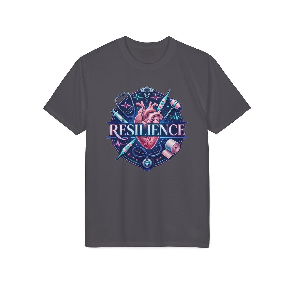 Resilience Heart Design T‑Shirt