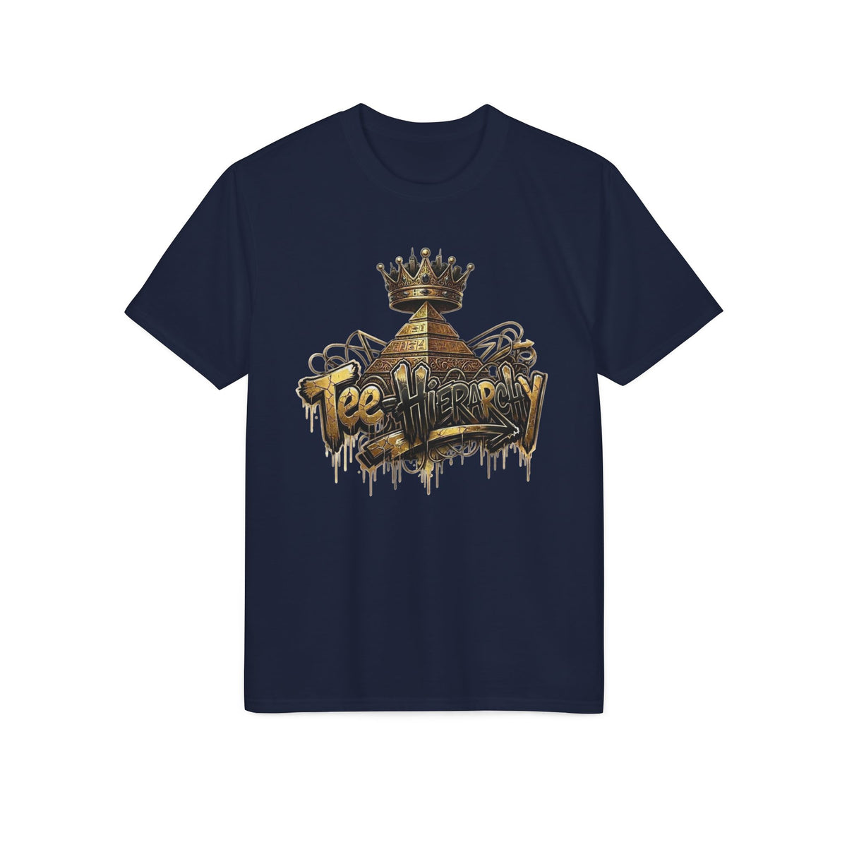 Graffiti Crown Performance T-Shirt — 'Too Worry' Urban Streetwear Graphic Tee