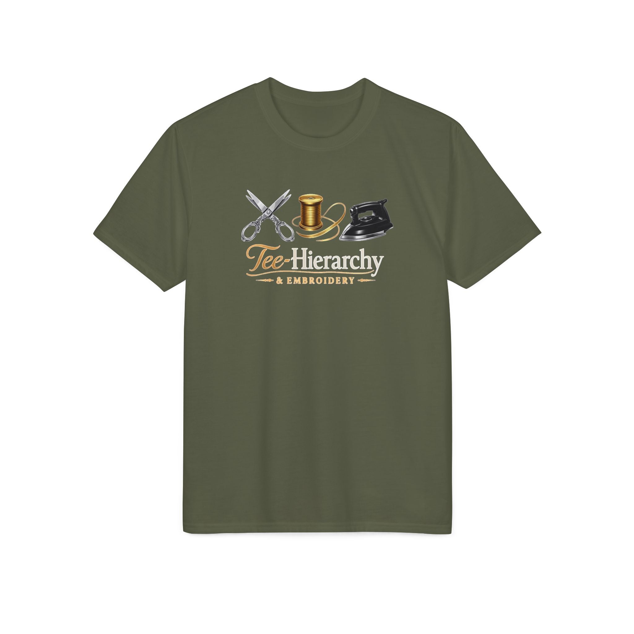 Barber Tools Graphic T-Shirt – "Too Blessed to Be Stressed"
